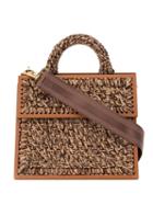 0711 Knitted Style Bag - Brown