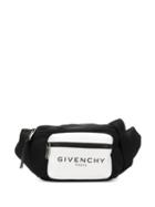 Givenchy Logo Print Belt Bag - Black