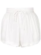 Onia Loose Fit Short Shorts - White