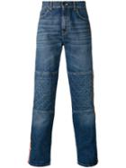 Stella Mccartney Ribbon Trim Jeans, Men's, Size: 30, Blue, Cotton