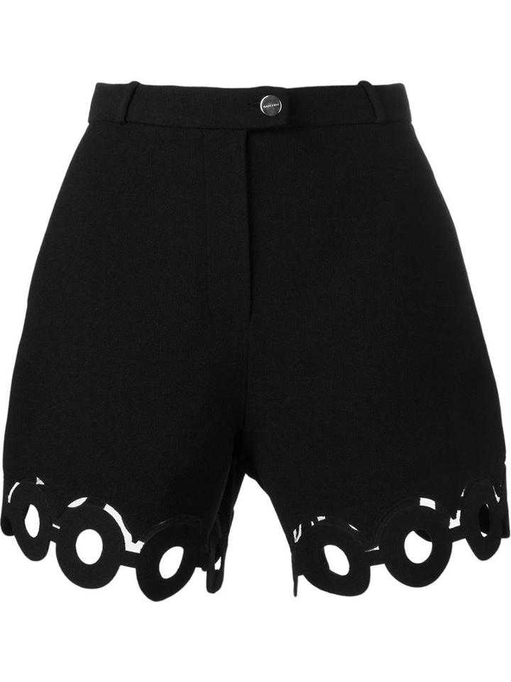 Carven Hoop Hem Shorts