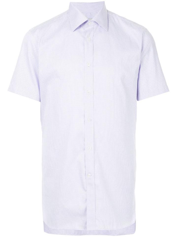 Gieves & Hawkes Micro Print Shirt - Pink