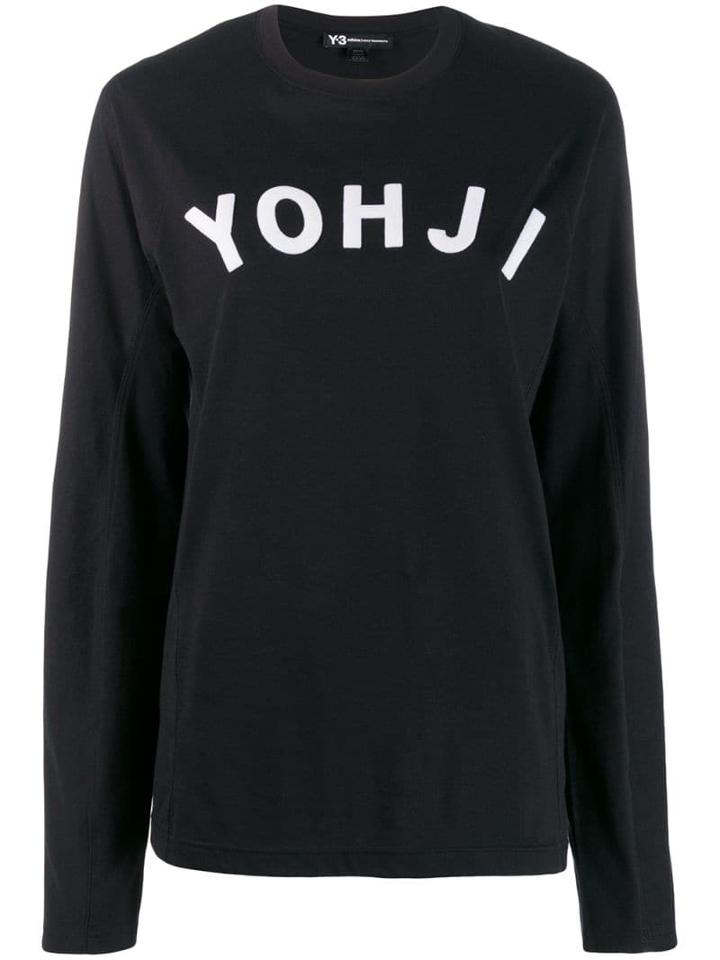 Y-3 Yohji Print Top - Black