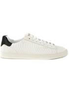 Dsquared2 Snake Embossed Sneakers - White
