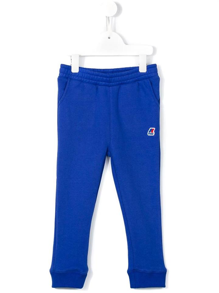 K Way Kids Classic Track Pants, Boy's, Size: 6 Yrs, Blue