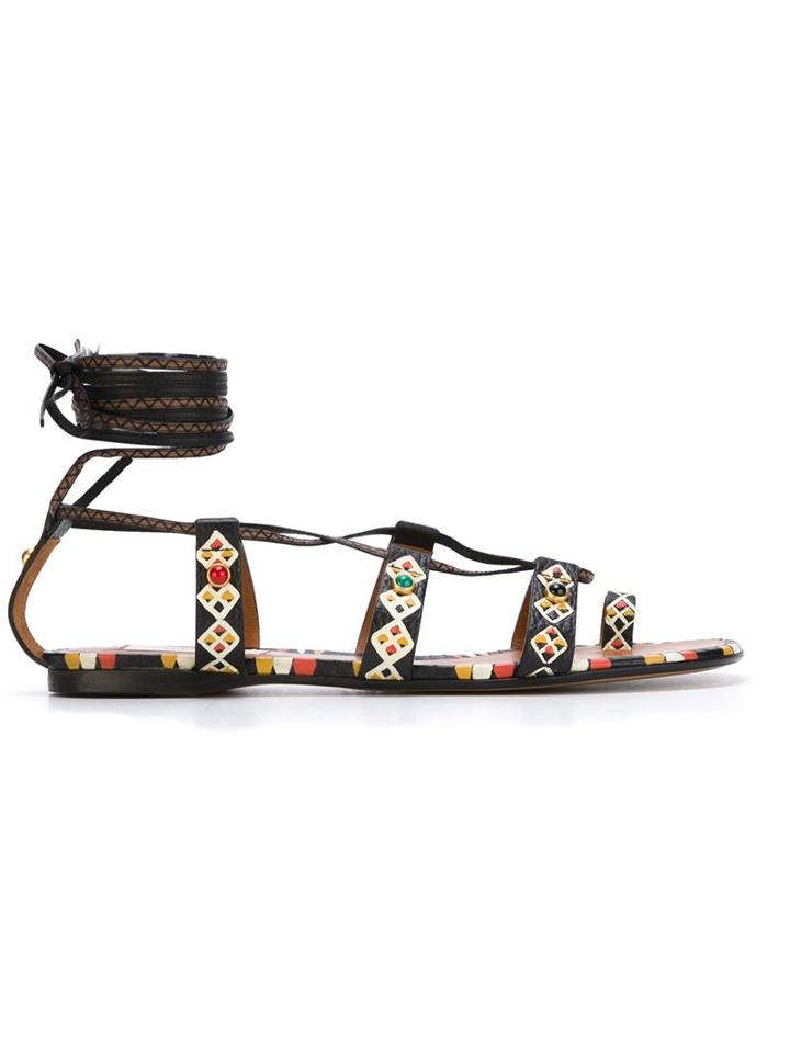 Valentino Garavani Hand Painted Sandals