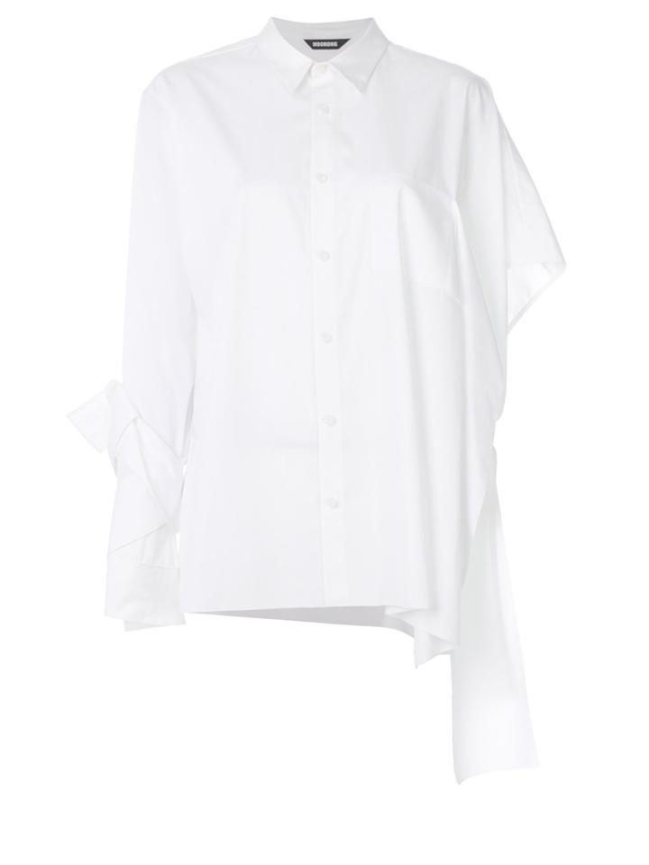 Moohong Asymmetric Shirt - White