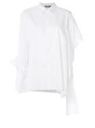 Moohong Asymmetric Shirt - White