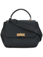 Bally Diamond Shaped Tote Bag - Black