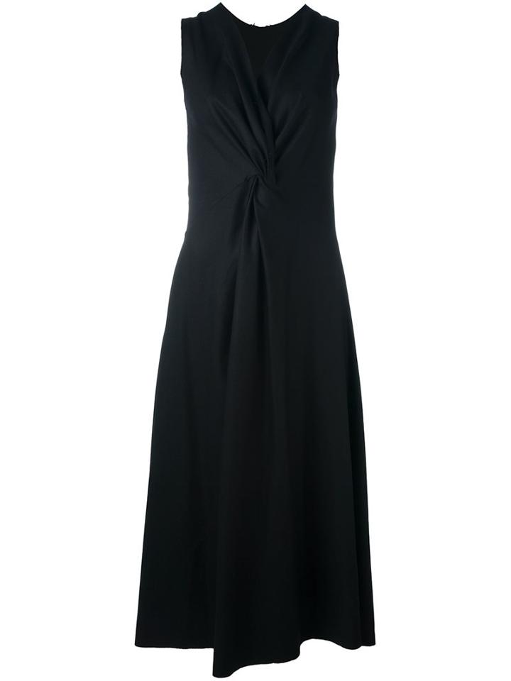A Tentative Atelier Front Knot Detail Dress