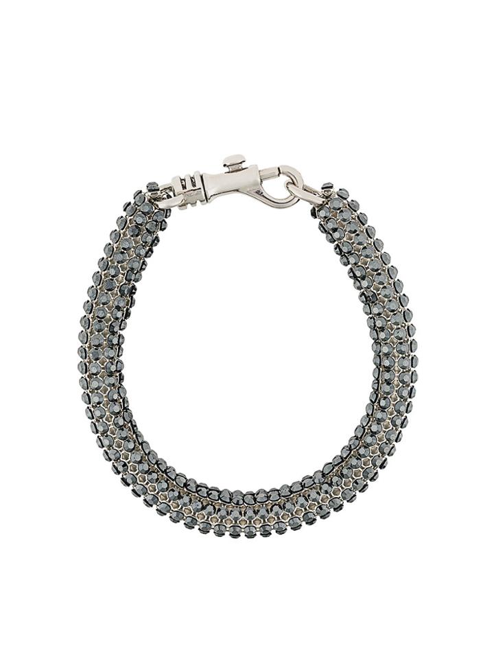 Christopher Kane Skinny Single Bolster Bracelet - Multicolour