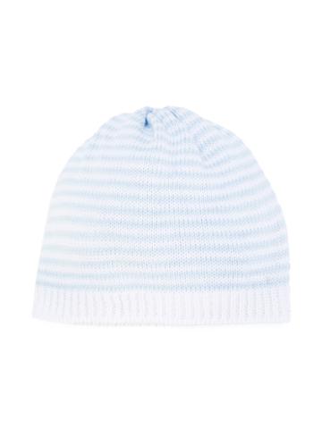 Little Bear Striped Beanie, Boy's, Size: 40 Cm, Blue