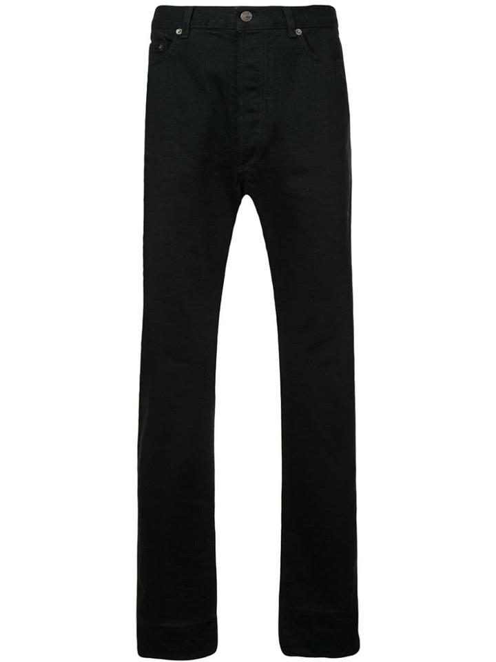 The Row Straight Leg Jeans - Black
