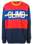 Polo Ralph Lauren Hi Tech Colour-block Sweatshirt - Blue