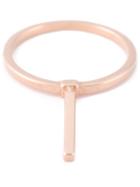 Maria Black 'creed Long Bar' Ring - Metallic