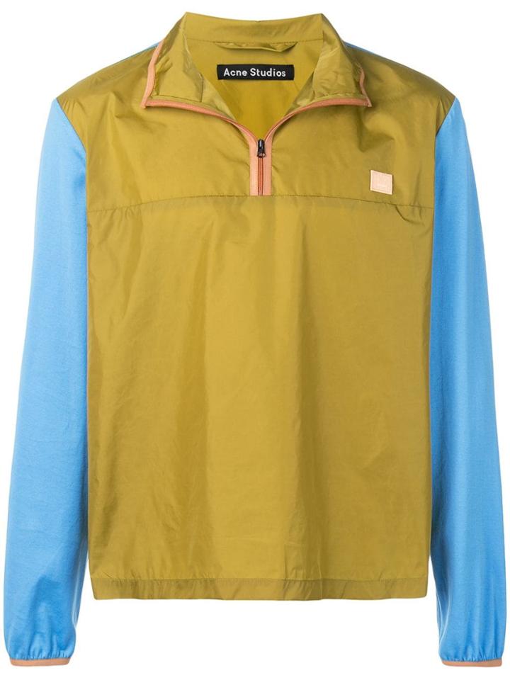 Acne Studios Contrast Windbreaker - Green