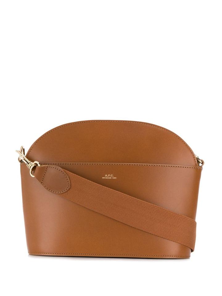 A.p.c. Gaby Crossbody Bag - Brown