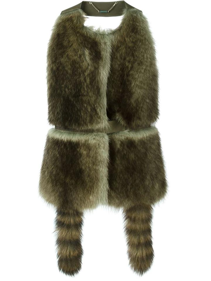 Givenchy Halter Neck Fur Gilet