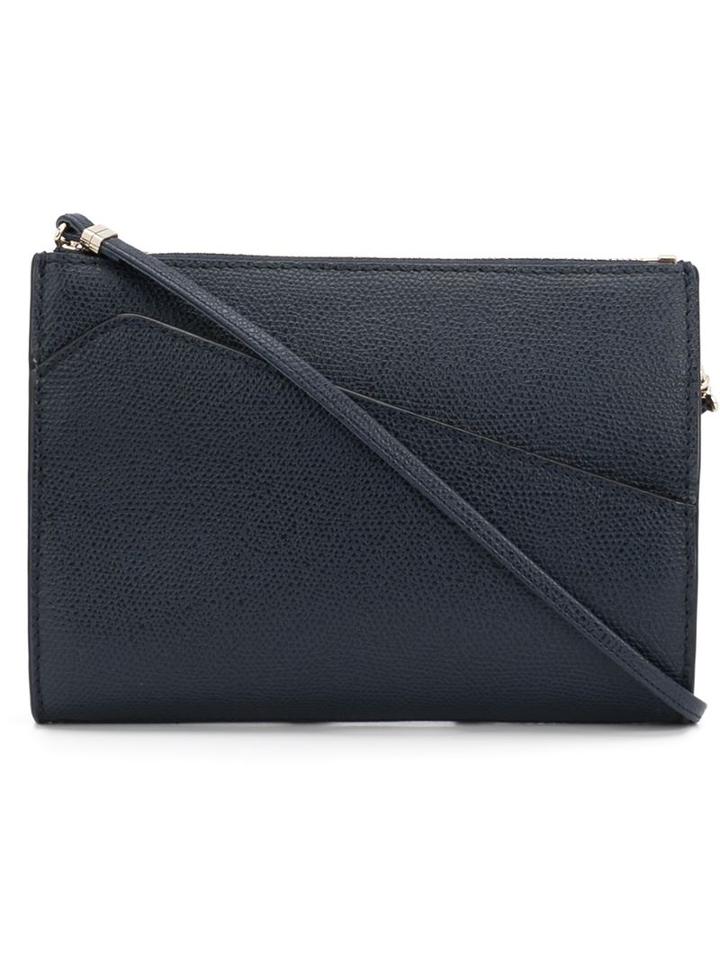 Valextra Asymmetricflap Crossbody Bag