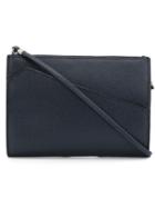 Valextra Asymmetricflap Crossbody Bag
