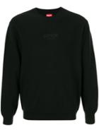 Supreme Pique Crewneck Sweatshirt - Black