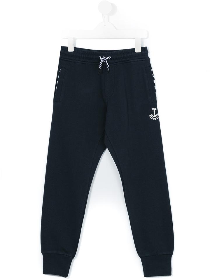 Diesel Kids - Pilo Tracksuit Bottoms - Kids - Cotton - 6 Yrs, Blue
