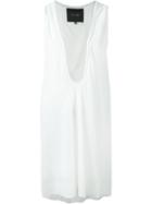 Jay Ahr Plunging Neck Shift Dress