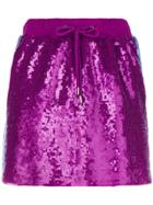 Alberta Ferretti Rainbow Week Skirt - Pink & Purple