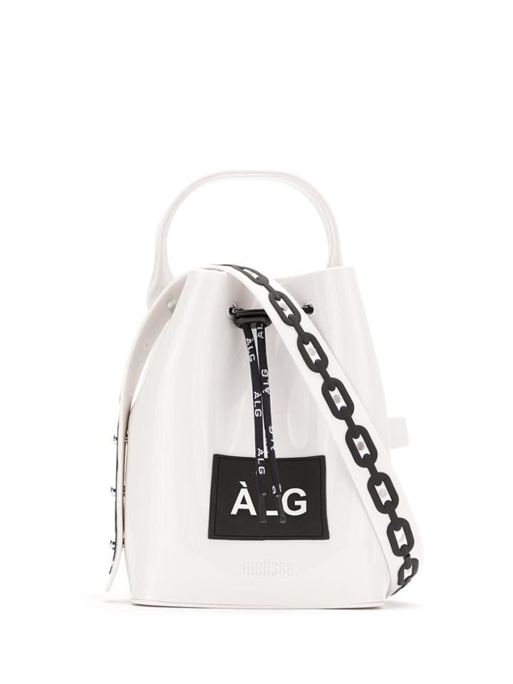 Àlg Logo Patch Belt Bag - White