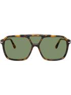 Persol Square Oversized Sunglasses - Green