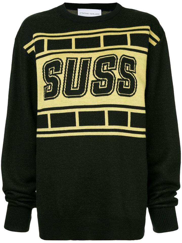 Strateas Carlucci Oversized Jumper - Black