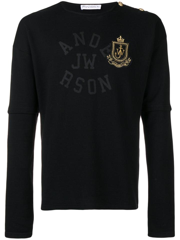 Jw Anderson Logo T-shirt - Black