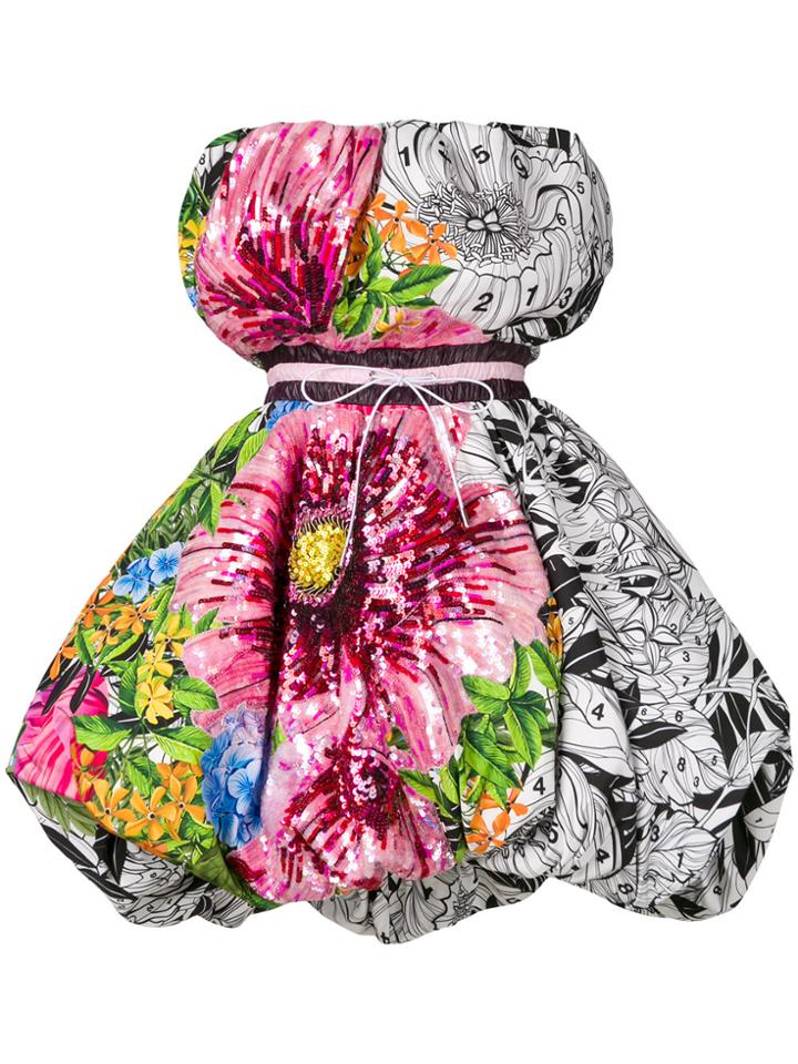 Mary Katrantzou Floral Print Bubble Dress - Multicolour