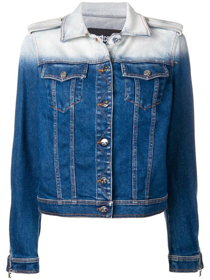 Just Cavalli Two Tone Denim Jacket - Blue