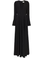 Alexandre Vauthier Extreme Padded Shoulder Gown - Black