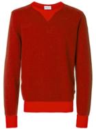 Dondup Distressed Sweatshirt - Red