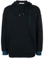 Givenchy Embroidered Logo Hoodie - Black
