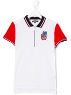 Tommy Hilfiger Junior Badge Polo Shirt - White