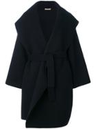 Bottega Veneta Cashmere Wrap Coat - Black