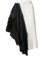Sacai Dot Lace Skirt, Women's, Size: 3, White, Cotton/cupro/polyester