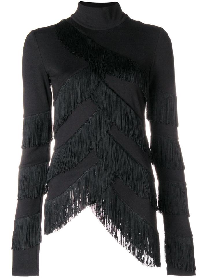 Y / Project Fringed Top - Black
