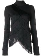Y / Project Fringed Top - Black