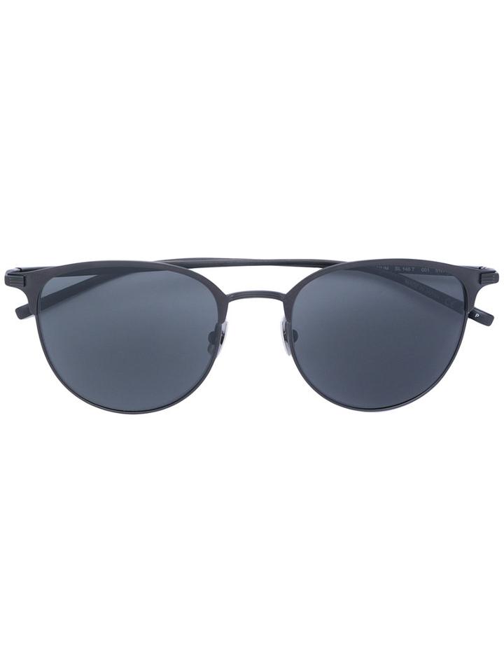 Saint Laurent - Cat Eye Sunglasses - Women - Metal - One Size, Black, Metal
