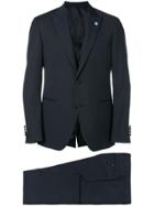 Lardini Three Pieces Suit - Blue