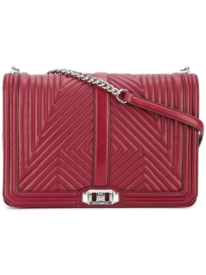 Rebecca Minkoff 'geo Love' Shoulder Bag, Women's, Red