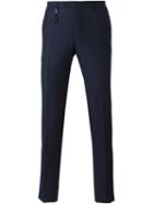 Incotex Slim Fit Trousers, Men's, Size: 48, Blue, Wool