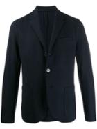 Harris Wharf London Single-breasted Fitted Blazer - Blue
