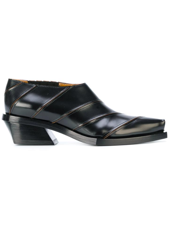Proenza Schouler Fitted Slip-on Shoes - Black