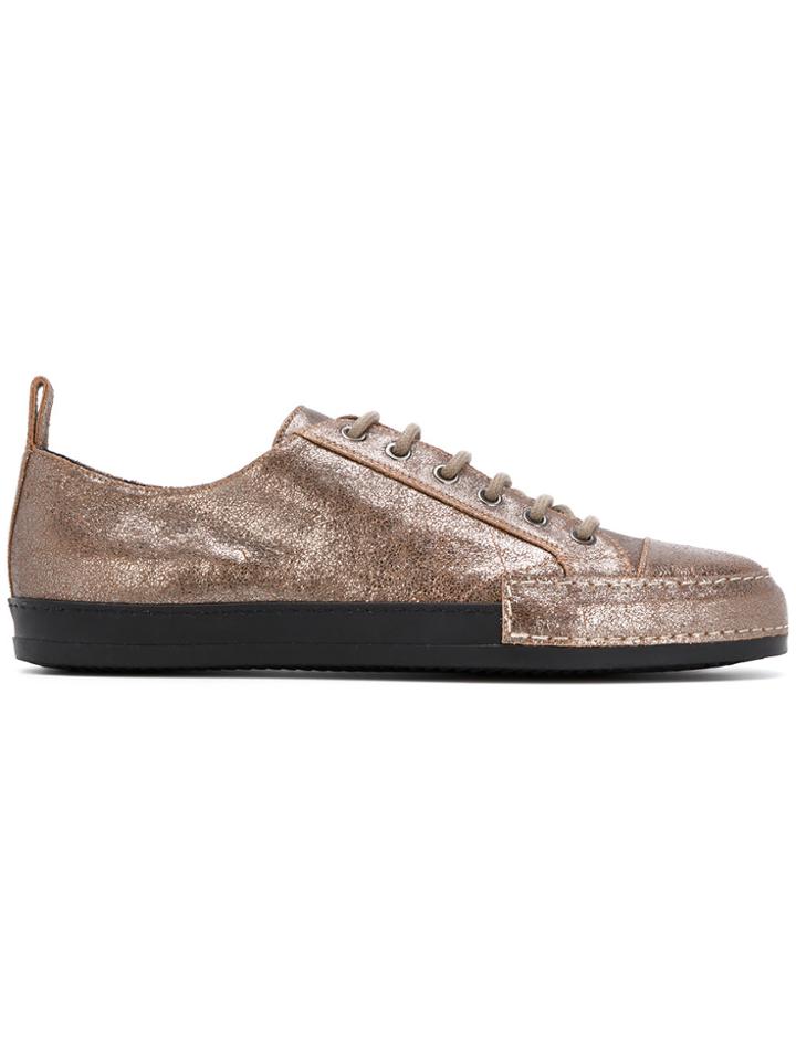 Haider Ackermann Delmas Low Top Sneakers - Metallic