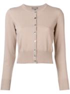 N.peal Cropped Knitted Cardigan - Nude & Neutrals